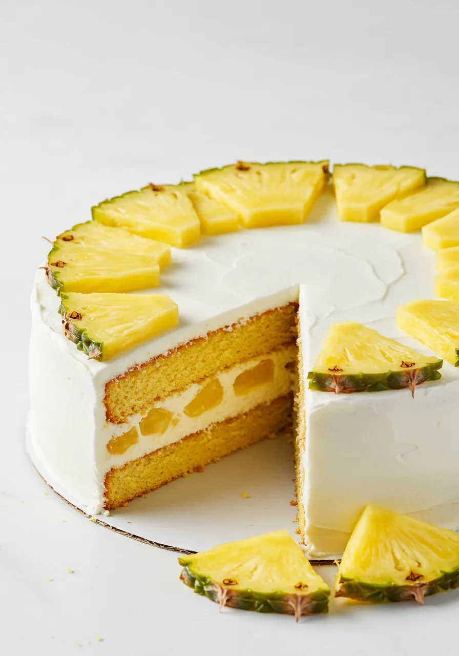 Fresh Pineapple Cake - tertiary view